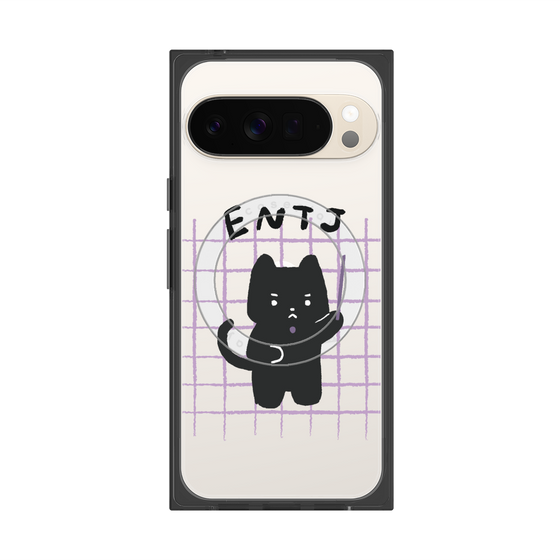 プレミアムスクエアケース with Pixelsnap［ オリジナル - ENTJ 指揮官 - キャラクター ］