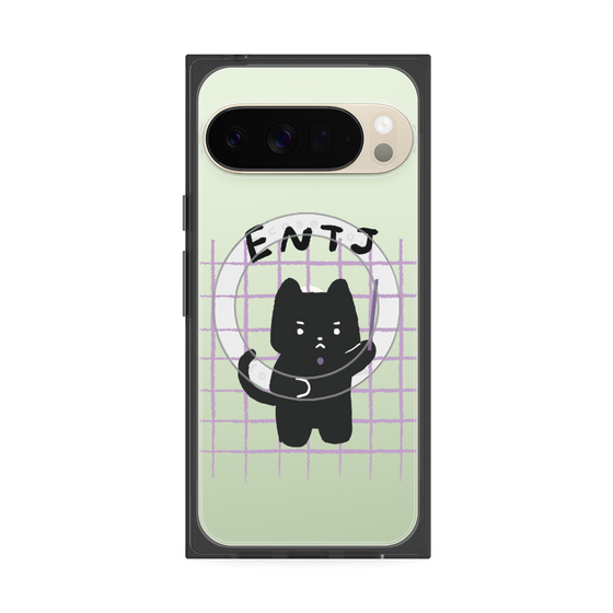 プレミアムスクエアケース with Pixelsnap［ オリジナル - ENTJ 指揮官 - キャラクター ］