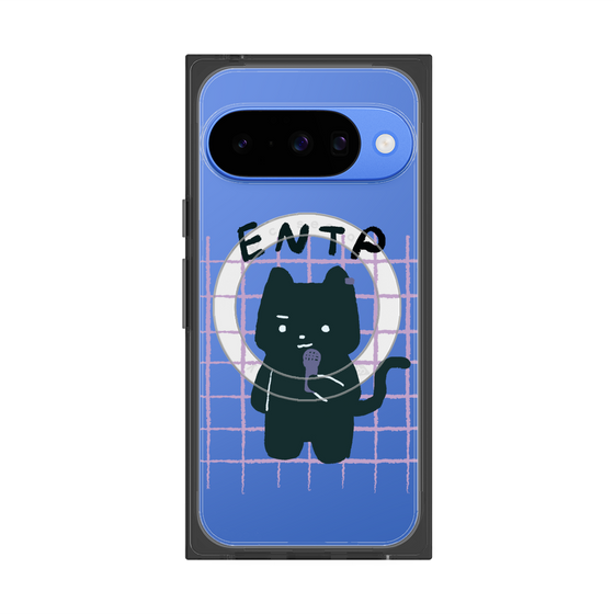 プレミアムスクエアケース with Pixelsnap［ オリジナル - ENTP 討論者 - キャラクター ］