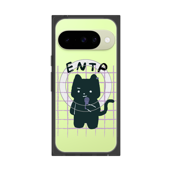 プレミアムスクエアケース with Pixelsnap［ オリジナル - ENTP 討論者 - キャラクター ］