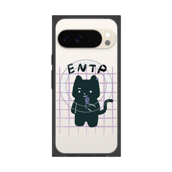 プレミアムスクエアケース with Pixelsnap［ オリジナル - ENTP 討論者 - キャラクター ］