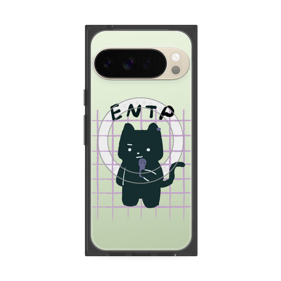 プレミアムスクエアケース with Pixelsnap［ オリジナル - ENTP 討論者 - キャラクター ］