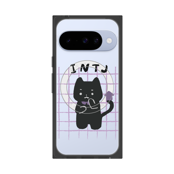 プレミアムスクエアケース with Pixelsnap［ オリジナル - INTJ 建築家 - キャラクター ］