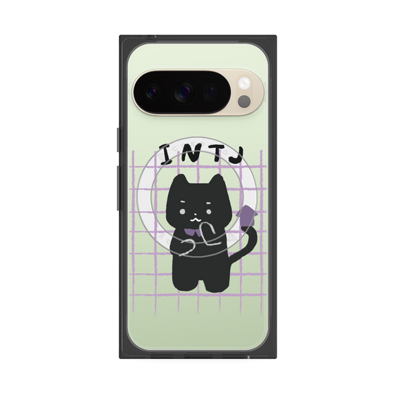 プレミアムスクエアケース with Pixelsnap［ オリジナル - INTJ 建築家 - キャラクター ］