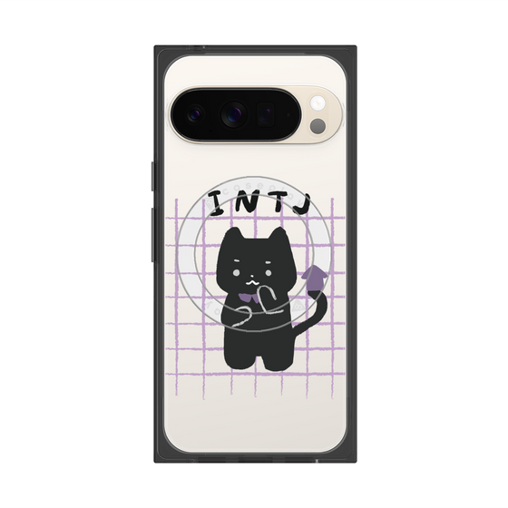 プレミアムスクエアケース with Pixelsnap［ オリジナル - INTJ 建築家 - キャラクター ］