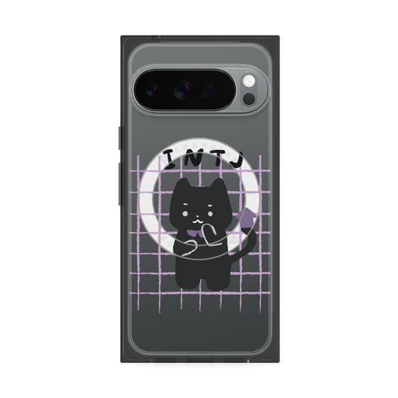 プレミアムスクエアケース with Pixelsnap［ オリジナル - INTJ 建築家 - キャラクター ］