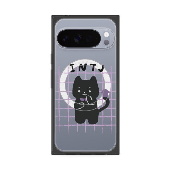 プレミアムスクエアケース with Pixelsnap［ オリジナル - INTJ 建築家 - キャラクター ］