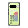 プレミアムスクエアケース with Pixelsnap［ オリジナル - ドットオーバーレイ - KEEP YOUR HEAD UP/A ］