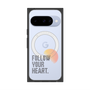 プレミアムスクエアケース with Pixelsnap［ オリジナル - ドットオーバーレイ - FOLLOW YOUR HEART/A ］