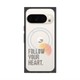 プレミアムスクエアケース with Pixelsnap［ オリジナル - ドットオーバーレイ - FOLLOW YOUR HEART/A ］