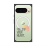 プレミアムスクエアケース with Pixelsnap［ オリジナル - ドットオーバーレイ - FOLLOW YOUR HEART/A ］