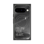 プレミアムスクエアケース with Pixelsnap［ オリジナル - ドットオーバーレイ - FOLLOW YOUR HEART/B ］