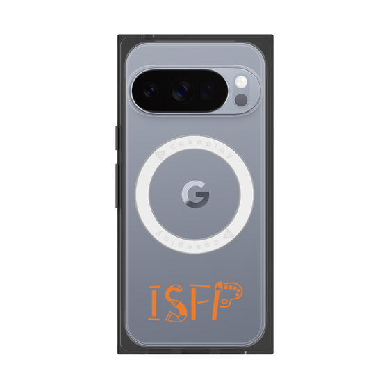 プレミアムスクエアケース with Pixelsnap［ オリジナル - ISFP 冒険家 - アルファベット ］