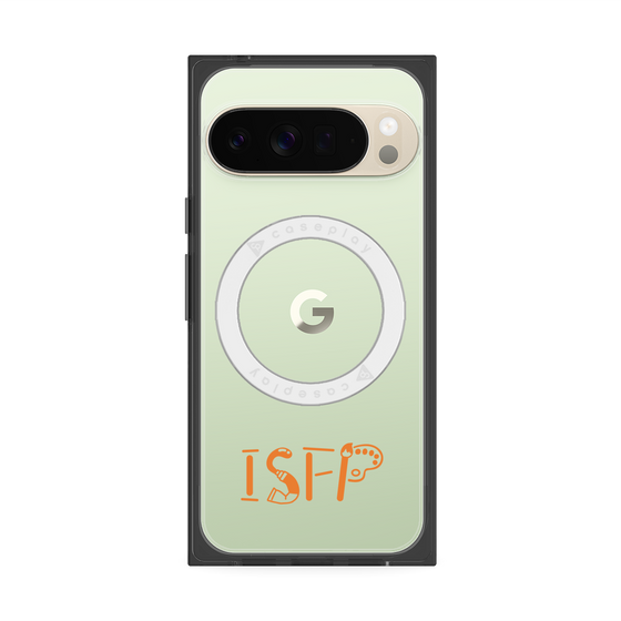 プレミアムスクエアケース with Pixelsnap［ オリジナル - ISFP 冒険家 - アルファベット ］