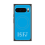 プレミアムスクエアケース with Pixelsnap［ オリジナル - ISFJ 擁護者 - アルファベット - ブルー ］