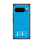 プレミアムスクエアケース with Pixelsnap［ オリジナル - ISTJ 管理者 - アルファベット - ブルー ］