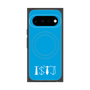 プレミアムスクエアケース with Pixelsnap［ オリジナル - ISTJ 管理者 - アルファベット - ブルー ］