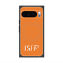 プレミアムスクエアケース with Pixelsnap［ オリジナル - ISFP 冒険家 - アルファベット - オレンジ ］