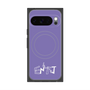 プレミアムスクエアケース with Pixelsnap［ オリジナル - ENTJ 指揮官 - アルファベット - パープル ］