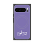 プレミアムスクエアケース with Pixelsnap［ オリジナル - ENTJ 指揮官 - アルファベット - パープル ］
