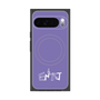プレミアムスクエアケース with Pixelsnap［ オリジナル - ENTJ 指揮官 - アルファベット - パープル ］