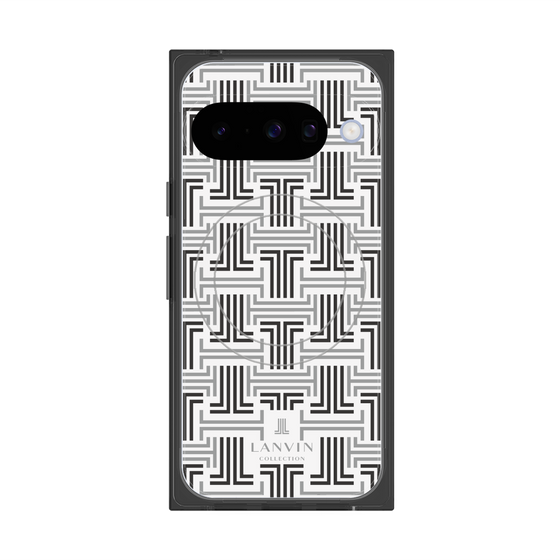 プレミアムスクエアケース with Pixelsnap［ LANVIN COLLECTION - モノグラム ］