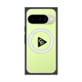プレミアムスクエアケース with Pixelsnap［ オリジナル - caseplayロゴ - ブラック/C ］