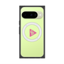 プレミアムスクエアケース with Pixelsnap［ オリジナル - caseplayロゴ - ピンク/C ］