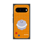 プレミアムスクエアケース with Pixelsnap［ Mod Deco - オリジナル - レトロオレンジ ］