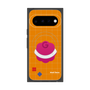 プレミアムスクエアケース with Pixelsnap［ Mod Deco - オリジナル - レトロオレンジ ］
