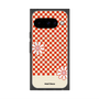 プレミアムスクエアケース with Pixelsnap［ Mod Deco - オリジナル - レトロフラワー ］
