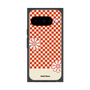 プレミアムスクエアケース with Pixelsnap［ Mod Deco - オリジナル - レトロフラワー ］