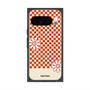 プレミアムスクエアケース with Pixelsnap［ Mod Deco - オリジナル - レトロフラワー ］