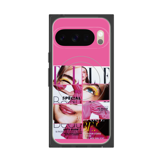 プレミアムスクエアケース with Pixelsnap［ ELLE - 80 YEARS FEMININITY ］