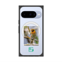 プレミアムスクエアケース with Pixelsnap［ Green Future Project - Guira Tanager ］