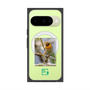 プレミアムスクエアケース with Pixelsnap［ Green Future Project - Guira Tanager ］