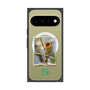 プレミアムスクエアケース with Pixelsnap［ Green Future Project - Guira Tanager ］