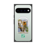 プレミアムスクエアケース with Pixelsnap［ Green Future Project - Guira Tanager ］