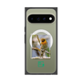 プレミアムスクエアケース with Pixelsnap［ Green Future Project - Guira Tanager ］