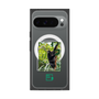 プレミアムスクエアケース with Pixelsnap［ Green Future Project - Brown-headed Spider Monkey ］