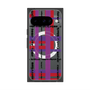 プレミアムスクエアケース with Pixelsnap［ LANVIN en Bleu - Plaid ］