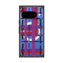 プレミアムスクエアケース with Pixelsnap［ LANVIN en Bleu - Plaid ］