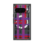 プレミアムスクエアケース with Pixelsnap［ LANVIN en Bleu - Plaid ］