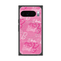 プレミアムスクエアケース with Pixelsnap［ Barbie - ロゴパターン1 ］