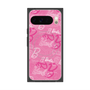 プレミアムスクエアケース with Pixelsnap［ Barbie - ロゴパターン1 ］