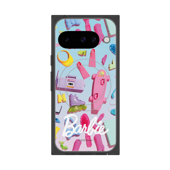 プレミアムスクエアケース with Pixelsnap［ Barbie - お出かけ ］