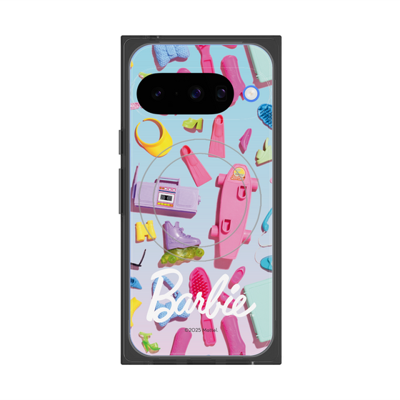 プレミアムスクエアケース with Pixelsnap［ Barbie - お出かけ ］