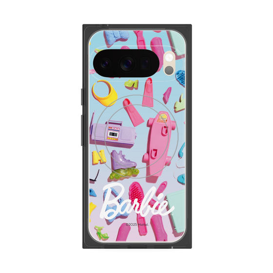 プレミアムスクエアケース with Pixelsnap［ Barbie - お出かけ ］