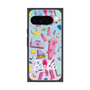 プレミアムスクエアケース with Pixelsnap［ Barbie - お出かけ ］