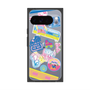 プレミアムスクエアケース with Pixelsnap［ Barbie - ステッカー ］